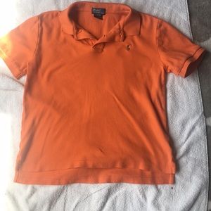 Boy’s Orange Polo Shirt